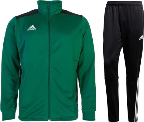 adidas pak donker groen|Meer.